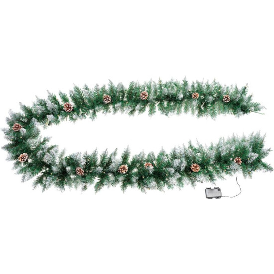 Garland MagicHome Christmas, 270 cm, 200 branches Garland MagicHome Christmas, 270 cm, 200 branches