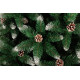 MagicHome Christmas tree Albero, fir, snowy ends, with pine cones, 180 cm MagicHome Christmas tree Albero, fir, snowy ends, with pine cones, 180 cm