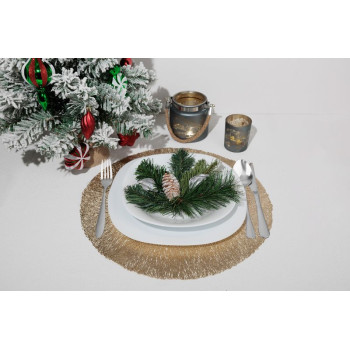 MagicHome mat under the plate, 38 cm, brown