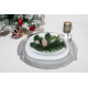MagicHome mat under the plate, 38 cm, silver MagicHome mat under the plate, 38 cm, silver