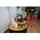 Ikebana MagicHome Christmas, lumiste harjastega, deva imitatsioon 18 cm Ikebana MagicHome Christmas, lumiste harjastega, deva imitatsioon 18 cm
