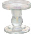 MagicHome Christmas candle stand, glass, 8.5x8.3 cm
