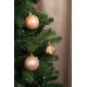 MagicHome Christmas balls, 12 pcs, rose gold, for the Christmas tree, 6 cm
