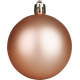 MagicHome Christmas balls, set, 65 pcs, rose gold, mix, for the Christmas tree