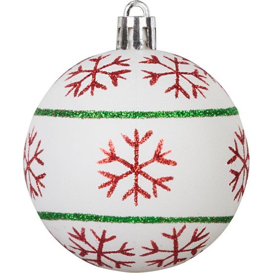 MagicHome jõulupallid, komplekt, 32 tk, punane-roheline-valge, mix, jõulupuule MagicHome jõulupallid, komplekt, 32 tk, punane-roheline-valge, mix, jõulupuule