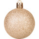 MagicHome Christmas balls, 8 pcs, white-bronze, for the Christmas tree, 5 cm, Sellbox 36 tubes MagicHome Christmas balls, 8 pcs, white-bronze, for the Christmas tree, 5 cm, Sellbox 36 tubes