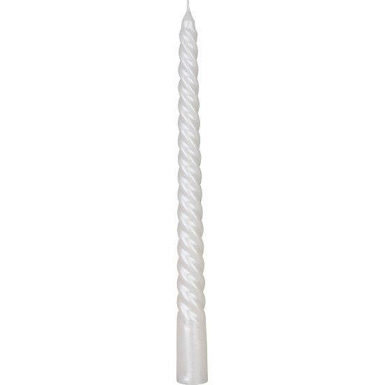 Küünal MagicHome Christmas, 25 cm, pakk. 4 tk, valge, spiraalne, kuiv