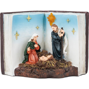Dekoratsioon MagicHome Christmas, Jõulusõim raamatus, LED, interjöör, 13.5x8x9.5 cm Dekoratsioon MagicHome Christmas, Jõulusõim raamatus, LED, interjöör, 13.5x8x9.5 cm
