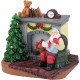 Dekoratsioon MagicHome Christmas, jõuluvana lapsega kamina ääres, LED, interjöör, 10.5x8x9 cm, müügikast 12 tk Dekoratsioon MagicHome Christmas, jõuluvana lapsega kamina ääres, LED, interjöör, 10.5x8x9 cm, müügikast 12 tk