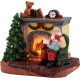 Dekoratsioon MagicHome Christmas, jõuluvana lapsega kamina ääres, LED, interjöör, 10.5x8x9 cm, müügikast 12 tk Dekoratsioon MagicHome Christmas, jõuluvana lapsega kamina ääres, LED, interjöör, 10.5x8x9 cm, müügikast 12 tk