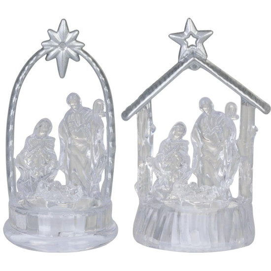 Dekoratsioon MagicHome Christmas, Jõulusõime, värvimuutus, LED, akrüül, Sellbox 12 tk Dekoratsioon MagicHome Christmas, Jõulusõime, värvimuutus, LED, akrüül, Sellbox 12 tk