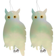 Bird scarer Strend Pro, owl, reflective, with bell, 41.5x20 cm, 2 pcs Bird scarer Strend Pro, owl, reflective, with bell, 41.5x20 cm, 2 pcs