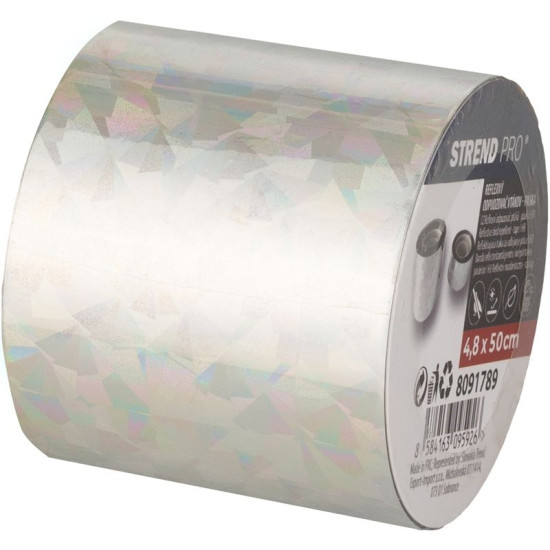 Bird scarer Strend Pro, tape, reflective, 4.8 cm, L-50 m, repellent