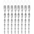 Linnupeletaja Strend Pro, spiraalne, peegeldav, 29 cm, pakk. 8 tk