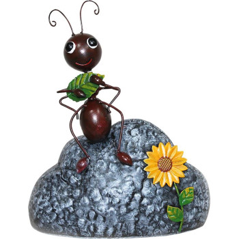 MagicHome Mecco decoration, Ant, sheet metal, 24x15x30 cm MagicHome Mecco decoration, Ant, sheet metal, 24x15x30 cm