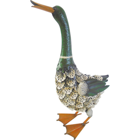 MagicHome Mecco decoration, Duck, sheet metal, 35x16.5x47 cm MagicHome Mecco decoration, Duck, sheet metal, 35x16.5x47 cm