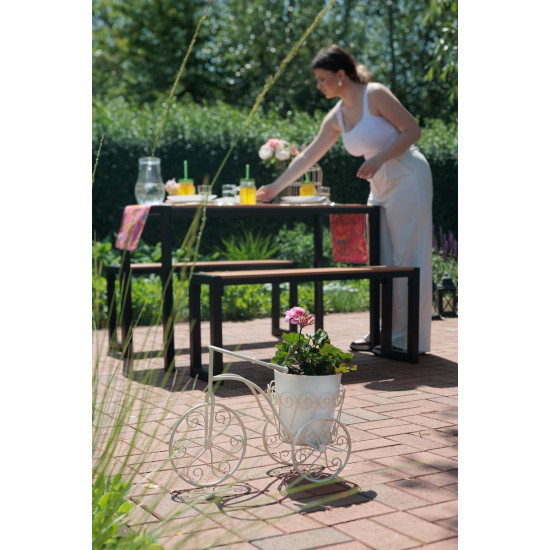 MagicHome Mecco decoration, Flower pot stand, bicycle, 48x20x35 cm MagicHome Mecco decoration, Flower pot stand, bicycle, 48x20x35 cm