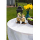Decoration Magichome, girl with punch in brown clothing, ceramics, 6,5x12,5x19 cm Decoration Magichome, girl with punch in brown clothing, ceramics, 6,5x12,5x19 cm