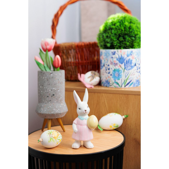 Украшение Magichome, кролик с яйцом, Пасха, 5,3x8x17,3 см. Украшение Magichome, кролик с яйцом, Пасха, 5,3x8x17,3 см.