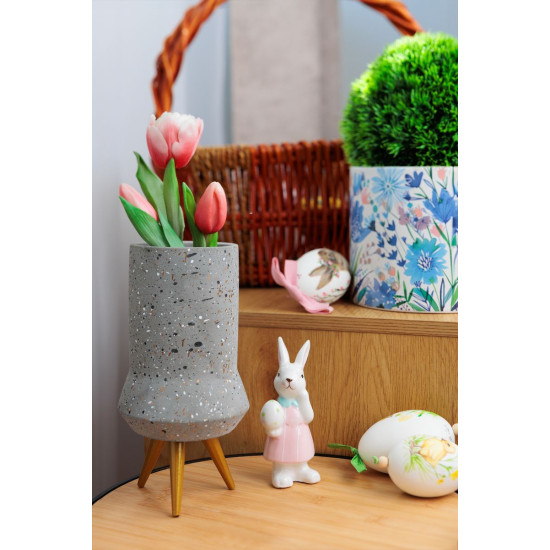 Украшение Magichome, кролик с яйцом, Пасха, 4,7x6x12,7 см. Украшение Magichome, кролик с яйцом, Пасха, 4,7x6x12,7 см.