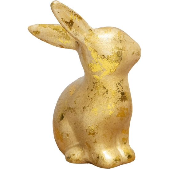 Decoration Magic Home, Bunny, golden, Easter, 4.2x5.5x8.2 cm Decoration Magic Home, Bunny, golden, Easter, 4.2x5.5x8.2 cm