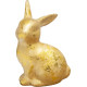 Decoration Magic Home, Bunny, golden, Easter, 4.2x5.5x8.2 cm Decoration Magic Home, Bunny, golden, Easter, 4.2x5.5x8.2 cm