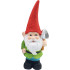 Magic Home decoration, dwarf with red hat, ceramics, 12,5x8,5x28 cm