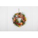 MagicHome Nature pärg, ripats, sügis, oranž, vibusõlm, 30 cm
