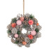MagicHome jõulupärg, ripats, roosa-oranž, 25 cm
