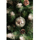 MagicHome Christmas Balls, 4 pcs, for Christmas tree, disco balls, 8 cm