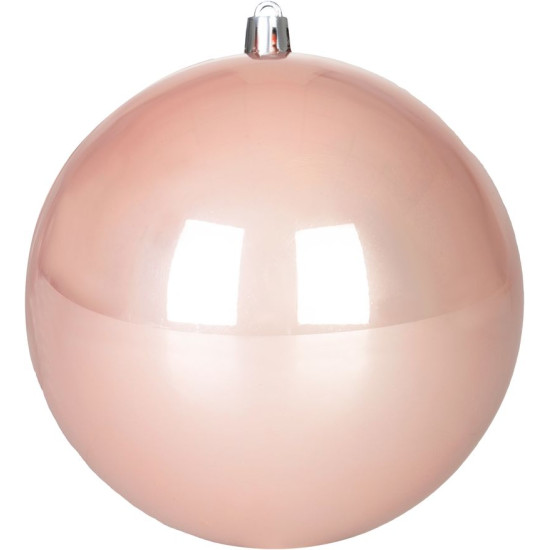 MagicHome jõulupall, 2 tk, roosa, jõulupuule, 12 cm