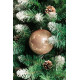 MagicHome jõulupall, 2 tk, roosa, jõulupuule, 12 cm