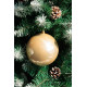 MagicHome Christmas Balls, 2 pcs, gold, for Christmas tree, 12 cm