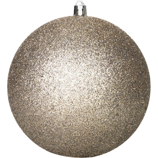 MagicHome jõulupallid, 2 tk, beež, jõulupuule, 12 cm