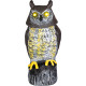 Strend Pro Bird Scarer, сова, солнечная батарея, USB, поворотная голова, звук, светящиеся глаза