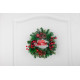 MagicHome Christmas decoration, wreath, diameter 25 cm