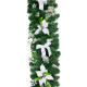 MagicHome Christmas decoration, garland, white, 200 cm