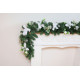 MagicHome Christmas decoration, garland, white, 200 cm