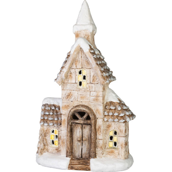 Украшение MagicHome Christmas, домик, LED, 14,5x28x46 см