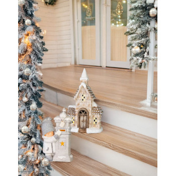 Украшение MagicHome Christmas, домик, LED, 14,5x28x46 см