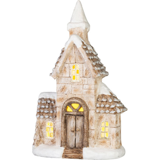 Украшение MagicHome Christmas, домик, LED, 14,5x28x46 см
