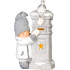 MagicHome Рождественское украшение, мальчик с почтовым ящиком, светодиод, 14,5x22,5x39 см