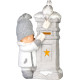 MagicHome Рождественское украшение, мальчик с почтовым ящиком, светодиод, 14,5x22,5x39 см