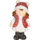 MagicHome Christmas Decoration, Girl, 5.5x9x15.5 cm