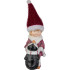 MagicHome Christmas Decoration, Boy with Penguin, 6.3x9.3x22.5 cm