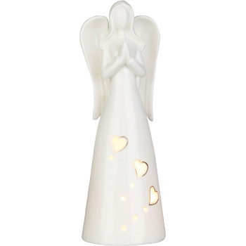 MagicHome Christmas Decoration, Angel, LED, 9x9.3x26 cm