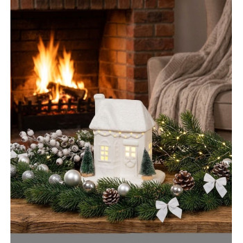 MagicHome Рождественское украшение, Дом, LED, 9x15x17 см