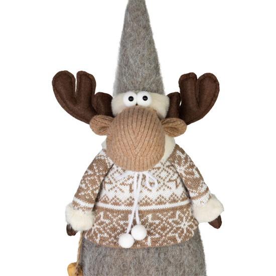 Украшение MagicHome Christmas, Северный олень, Девочка, 13x21x53 см
