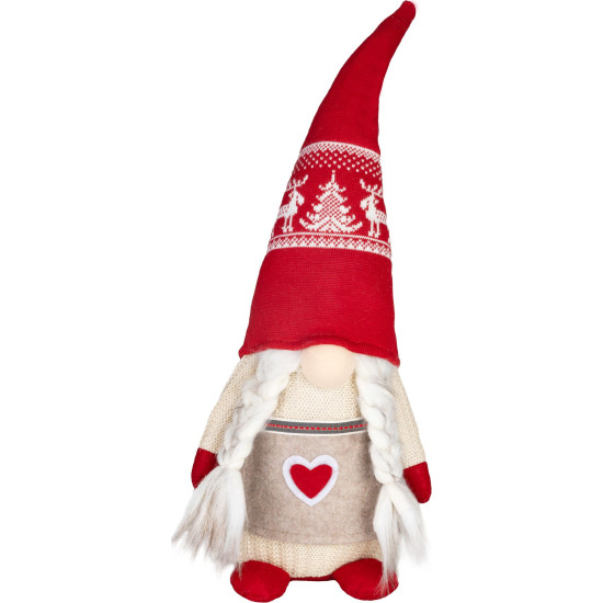 Украшение MagicHome Christmas, Гном, Девочка, 15x17x45 см