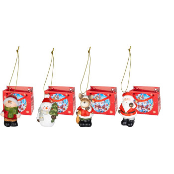 Decoration MagicHome Christmas, 4x6x9 cm, Sellbox 24 pcs
